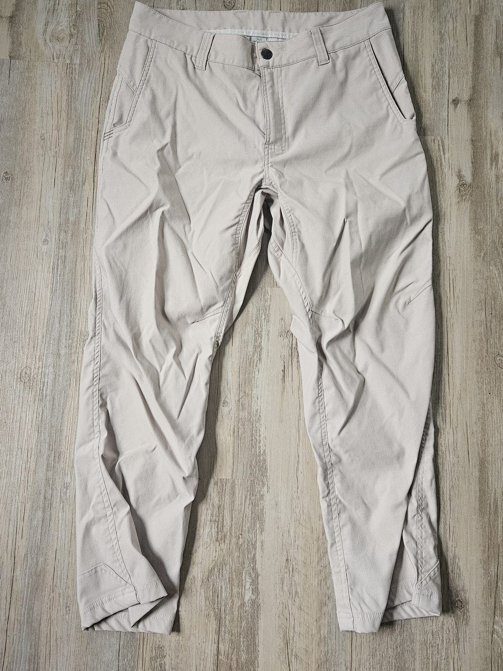 Stio Men's Coburn Light Beige Lightweight Outdoor Hiking Pants 34s Stretch